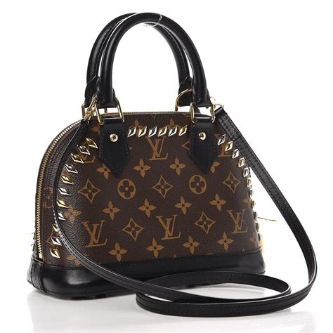 louis vuitton monogram macassar studded alma bb|Products by Louis Vuitton: Alma BB.